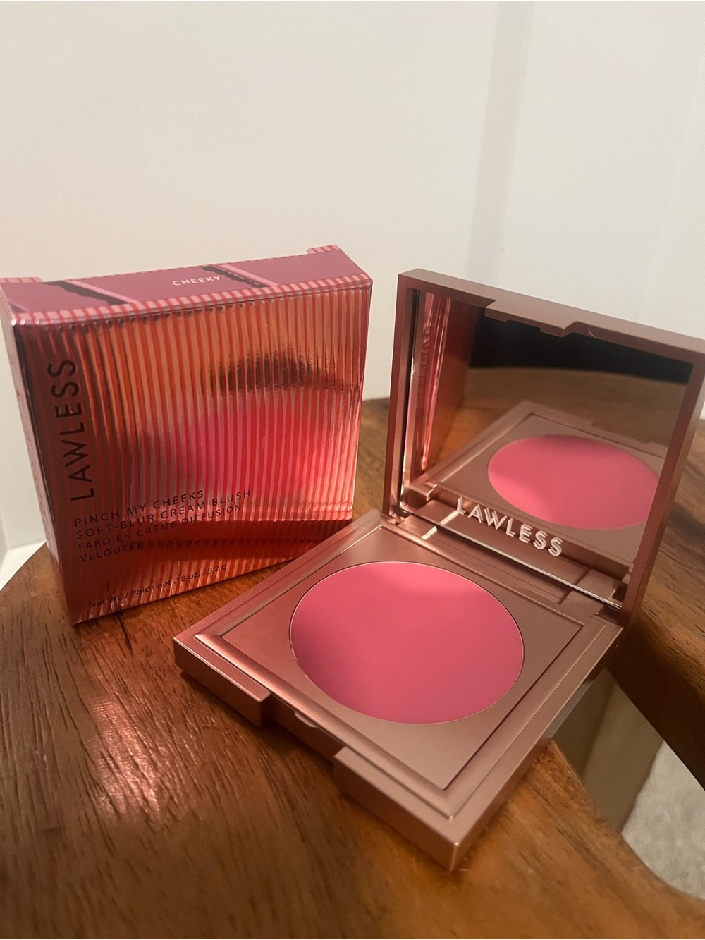 LAWLESS Pink Cream Blush - Cheeky